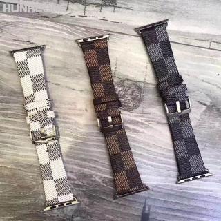 38 40 42 44mm Luxury Leather Apple Watch Bracelet Strap Band For Series 1/2/3/4
