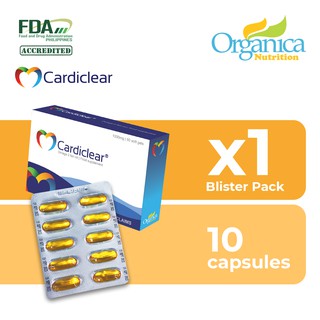 Cardiclear Omega 3 Fish Oil (10 Softgels)
