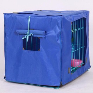 ♙◙dog cage cover outdoor winter warm, windproof, waterproof, rainproof and sunscreen Four seasons p