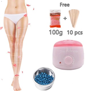makeup∈◄✎Big Wax Heater for Hair Removal Salon Wax Warmer with Free Stick And Multiple Beans For SPA