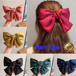Fashion Korean Bowknot Hair Clip Sweet Girls Lady Headdress Hairpin Ponytail Rubber Band Hair Band Hair Accessories