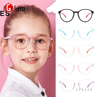Kids Anti-Blue Glasses Anti Radiation Professional protection Children's eyes online classes【Glam】