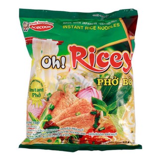 Oh! Ricey Pho Bo Beef Instant Rice Noodles 63g (Exp date: April 30, 2022)