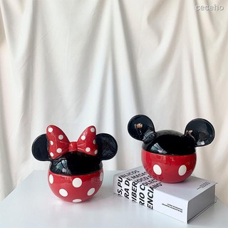 Mickey Minnie Couple Canister Holder