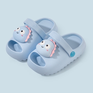 Cartoon Girls Boys Sandals Soft Kids Crocs Style Non-slip Closs Toddler Shoes 1-6 Years Old
