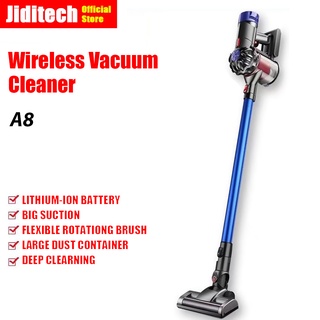 Jidirech A8 Vacuum Cleaner Wireless Vacuum Cleaner Cordless Vacuum Cleaner Handheld 300W low noise