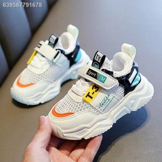 ♙☽2021 spring and summer children s sports shoes breathable baby net shoes boys and girls shoes doub