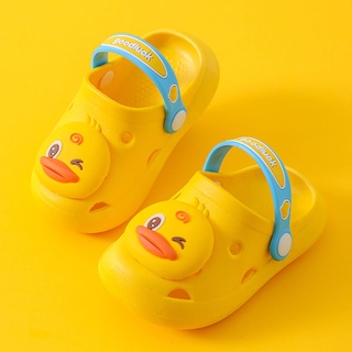 Children slippers Children s hole shoes, children s slippers, boys and girls, infants, non-slip soft bottom, indoor anti-collision baby sandals and slippers, summer