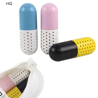 [RtQ] 1Pc Moisture absorber shoes deodorant capsule shaped drawer shoes deodorizer