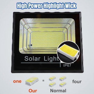 10W-100W solar light solar lamp flood light outdoor remote control solar LED street light solar (7)