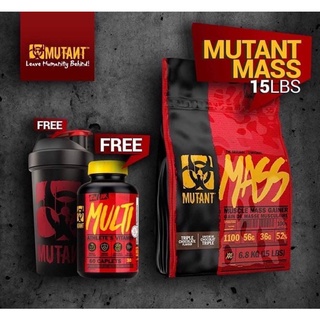 Mutant Mass 15 lbs Best selling Gainer!