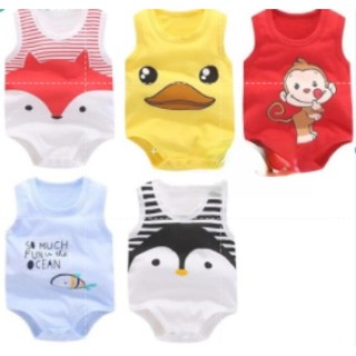 Baby Sleeveless Boys Girls Onesies Jumpsuit Romper Newborn Clothes Overall