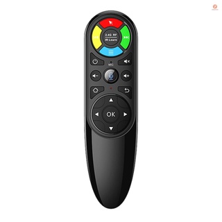 onlylove1-Q6 RRO 2.4G Voice Remote Control Wireless Air Mouse Gyroscope IR Learning with Backlight Compatible with Android TV Box HTPC Mini PC