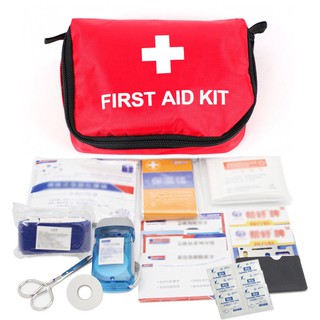 Mini First Aid Kit - Pack Bag Medical Home Travel Tool