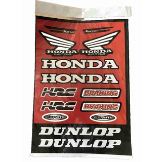 COD HONDA LOGO Motorcycle body decals&Stickers Universal 1 set