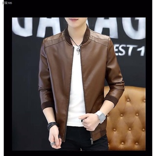 ✹✜New Classic Korean Men's Leather Jacket #5