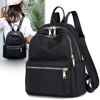 Foldable Bags☈☊✱Korean backpack nylon oxford bag ladies casual wild bag travel backpack School bag #