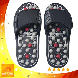 Beauty & Personal Care Foot Reflex Acupuncture Massage Slippers | Slip-On Smart Step Reflexology