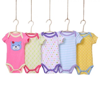 ONESIES FOR BABY GIRL [5 pcs/set] POSTED AVAILABLE DESIGN