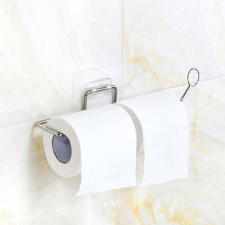 Stainless Steel Tissue Holder Kitchen Towel Rack Self Bathroom Toilet Roll Paper (5)