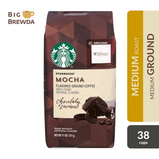 Starbucks Mocha Flavored Medium Roast Ground Coffee 11oz / 311g
