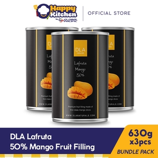 DLA Lafruta 50% Mango Fruit Filling 630g Set of 3