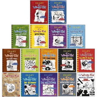 Diary Of A Wimpy Kid Collection 16 Books Boxed Set Comic Book English Story Books for Children Kids