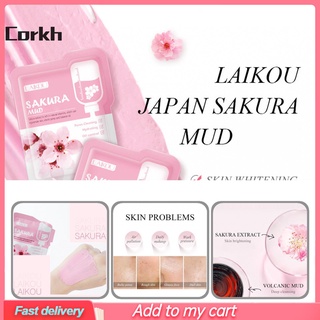 Corkh Convenient Face Mud Masque Moisturizing Oil Control Anti Aging Face Masque Pores Cleaning for Female
