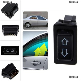 Families Universal Plastic Direct Current 12V 20A Auto Car Power Window Switch 5 Pins
