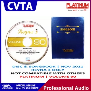 Platinum Reyna 3 Songbook + Songlist + CD (Vol.90)