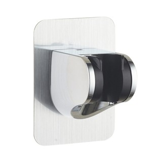 Shower Head Handset Holder CHROME Bathroom Wall Mount Adjustable Bracket (2)