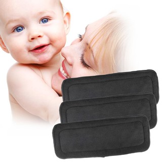 5 Pcs/Set Reusable 4 Layers Bamboo Charcoal Soft Baby Cloth Nappy Diaper (5)