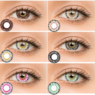 ✔️COD✔️2Pcs Contact Lens Charm and Attractive Fashion Makeup Eye Lens