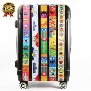 Carton Adjustable Nylon Suitcase Luggage Straps Belts