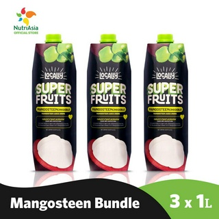 Locally Super Fruits Mangosteen 1L Set of 3