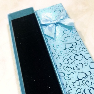 Gift & Wrapping☒✹✤TOP SILVER Jewelry Necklace LONG GIFT BOX