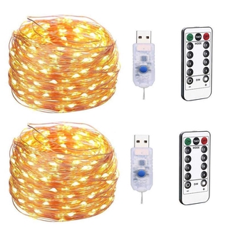 10m LED Fairy Lights String USB Copper Wire Garland Led Lights for Home Ramadan Decoration Christmas Lights for Bedroom