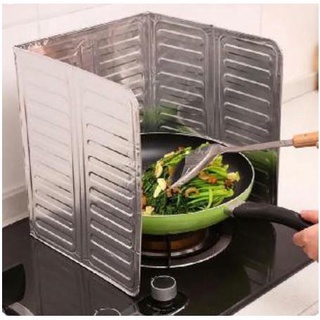 cooking♠▼KITCHEN Kitchen Aluminum foil splatter shield for Cooking Frying Pan Oil Splash Anti bacter