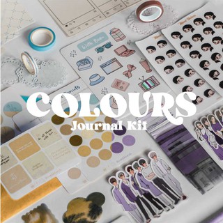 [ Mailikha ] COLOURS Journal Kit suitable for marking, organizing, designing