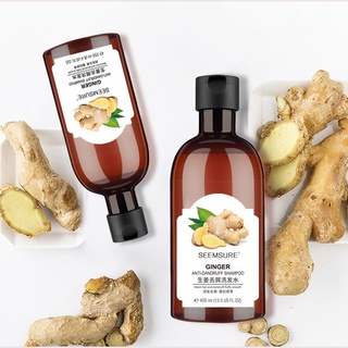 SEEMSURE Ginger Anti-Dandruff Shampoo Anti-Hair Growth Oil Control Shampoo 250ML