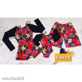 ✽₪Mother and daughter Rashguard swimsuit