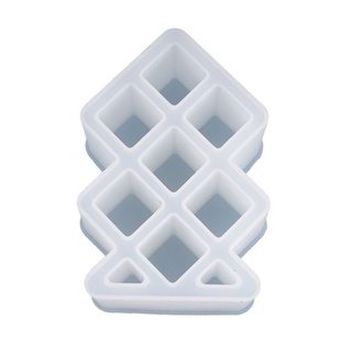 SIY Crystal Epoxy Resin Mold 7 Grids Square Lipstick Storage Box Holder Casting Silicone Mould DIY Craft Jewelry Making Tool