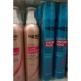 Hair Treats Hair Spray 400ml & Hair Mousse 320ml