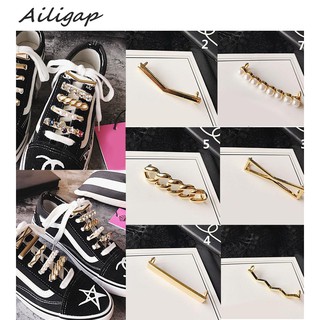 Ailigap 1 Piece Decoration Shoe Accessories Women Shoes Decorative Shoelaces (1)