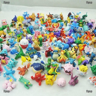 24pcs Mixed Lots Pokemon Mini Random Pearl Figures Toy FLYUP