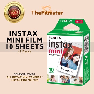Fujifilm Instax Mini Film (Plain, 10 sheets)