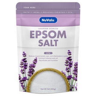 Foot Soak Spearmint and Lavender Scented Epsom Salt 544g