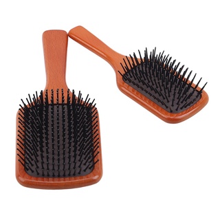 Lady Massage Comb Anti-static Massage Wooden Comb Hairdressing Air Cushion Comb