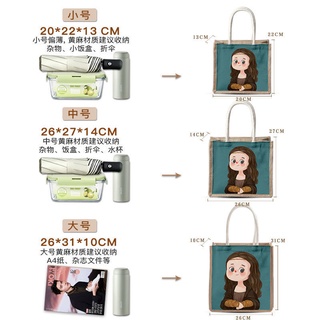 packages female♣Lunch bag lunch box handbag large capacity lunch box bag office worker lunch bag sim (4)
