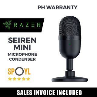 Razer Seiren Mini Microphone Condenser / Compact Super Cardioid Streaming Microphone - Spoyl Store (1)